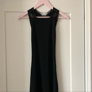 Club Monaco Black Maxi Dress